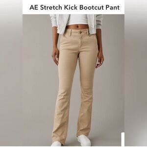 American Eagle Bootcut Khaki Pants